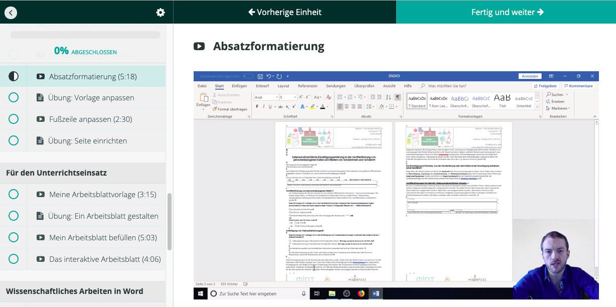 Fortbildung_Microsoft_Word_Schule_und_Unterricht_4