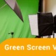Green Screen, Kamera auf Stativ, Studiolicht