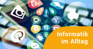 Logos von Twitter, Facebook, Instagram, Youtube und anderen