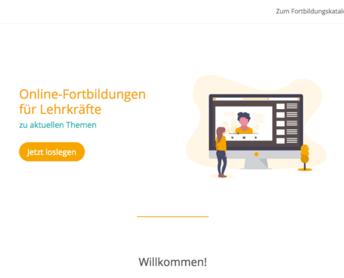 Fobizz Plattform Homescreen