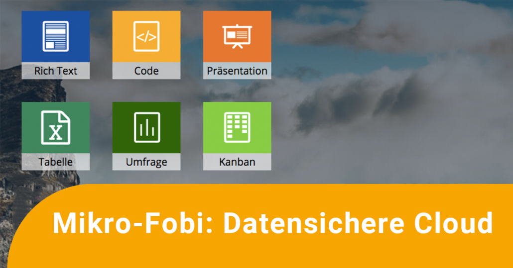 Mikro-Fobi: Datensichere Cloud CryptPad