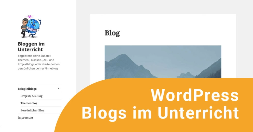 Blogs im Unterricht mit Wordpress gestalten