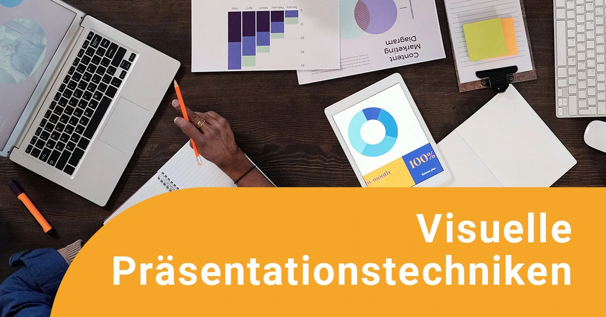 Teaserfoto Online-Fortbildung visuelle Präsentationstechniken