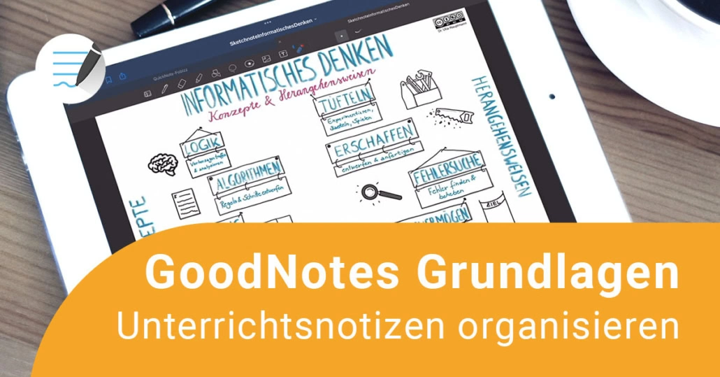 GoodNotes App auf dem iPad