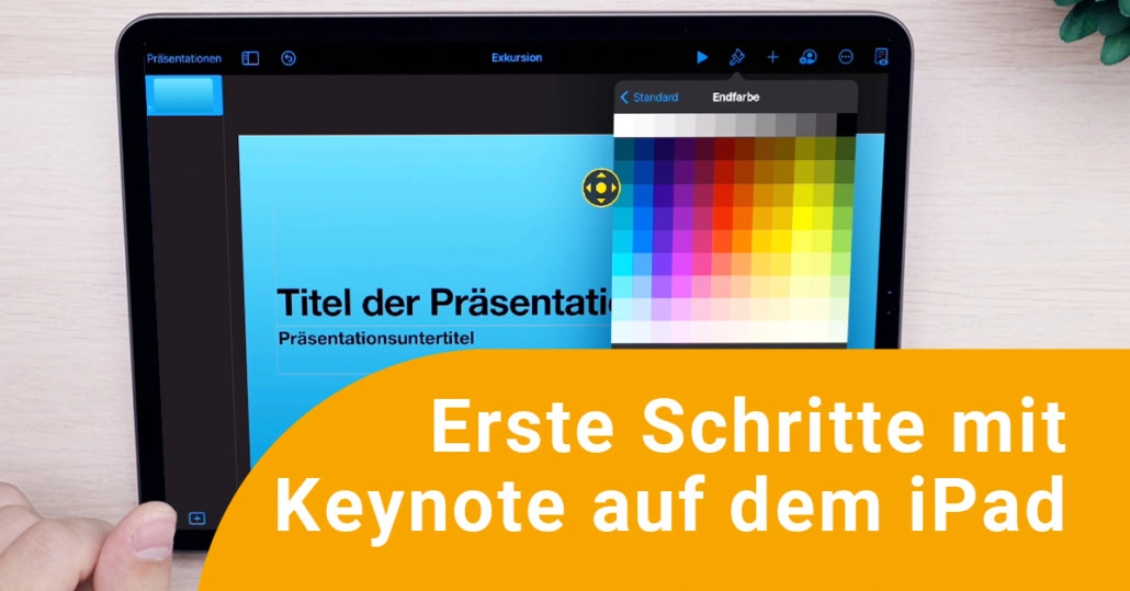 Keynote auf dem iPad Teaserbild