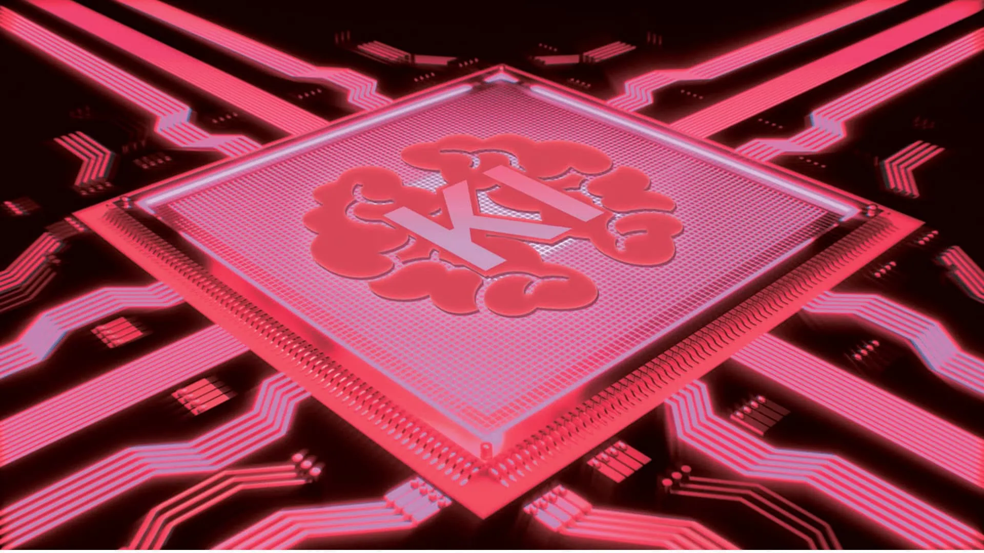 Zusatzqualifkationen_Künstliche_Intelligenz Bild eines Chips mit KI und einem Gehirn