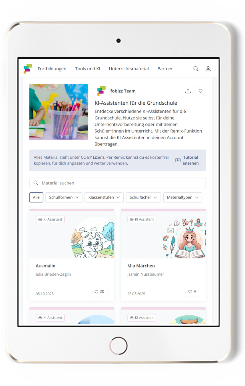 KI Assistenten Grundschule